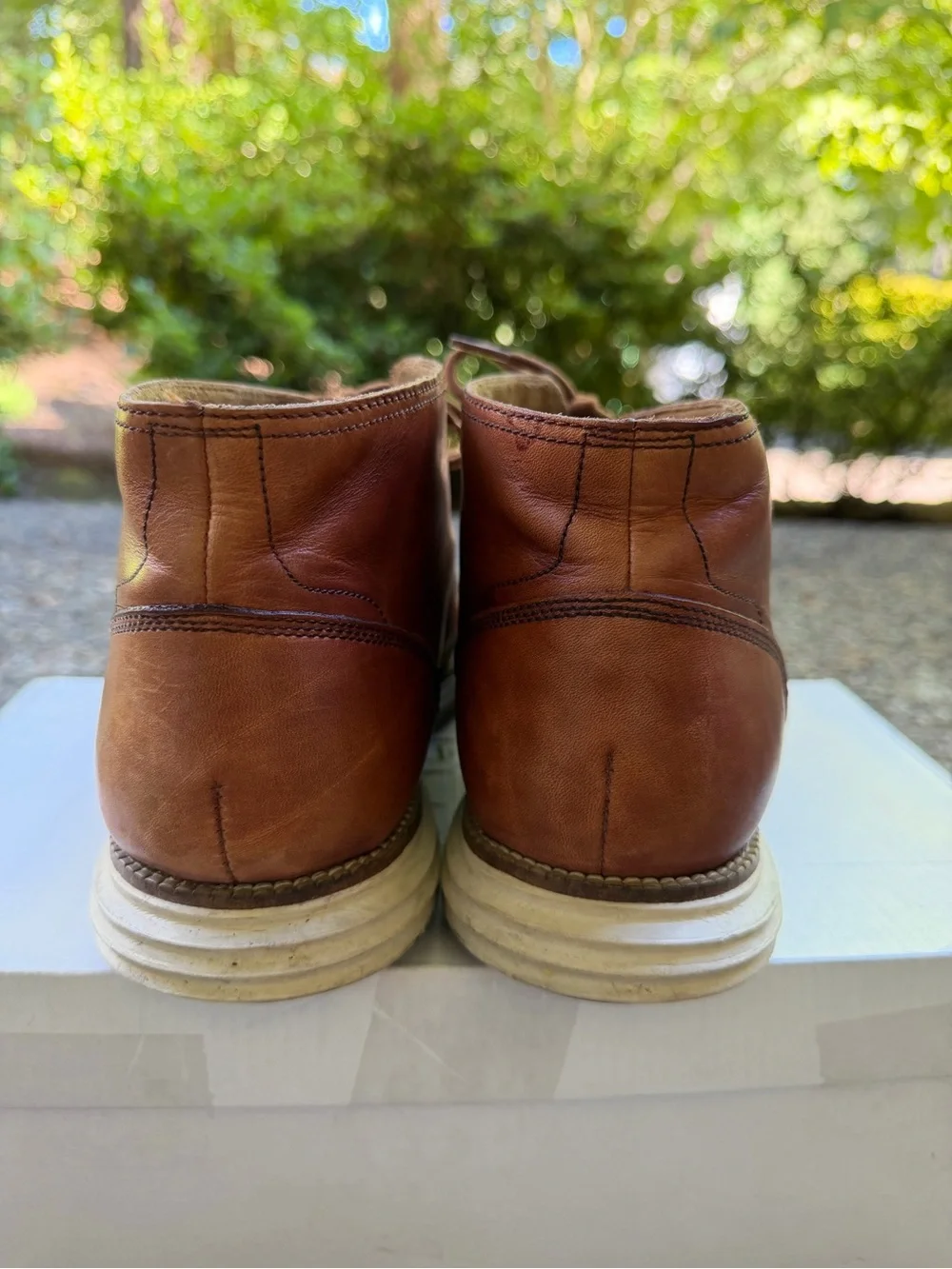 Cole Haan Original Grand Chukka Boot Mens 12 M Oxford Brown Leather